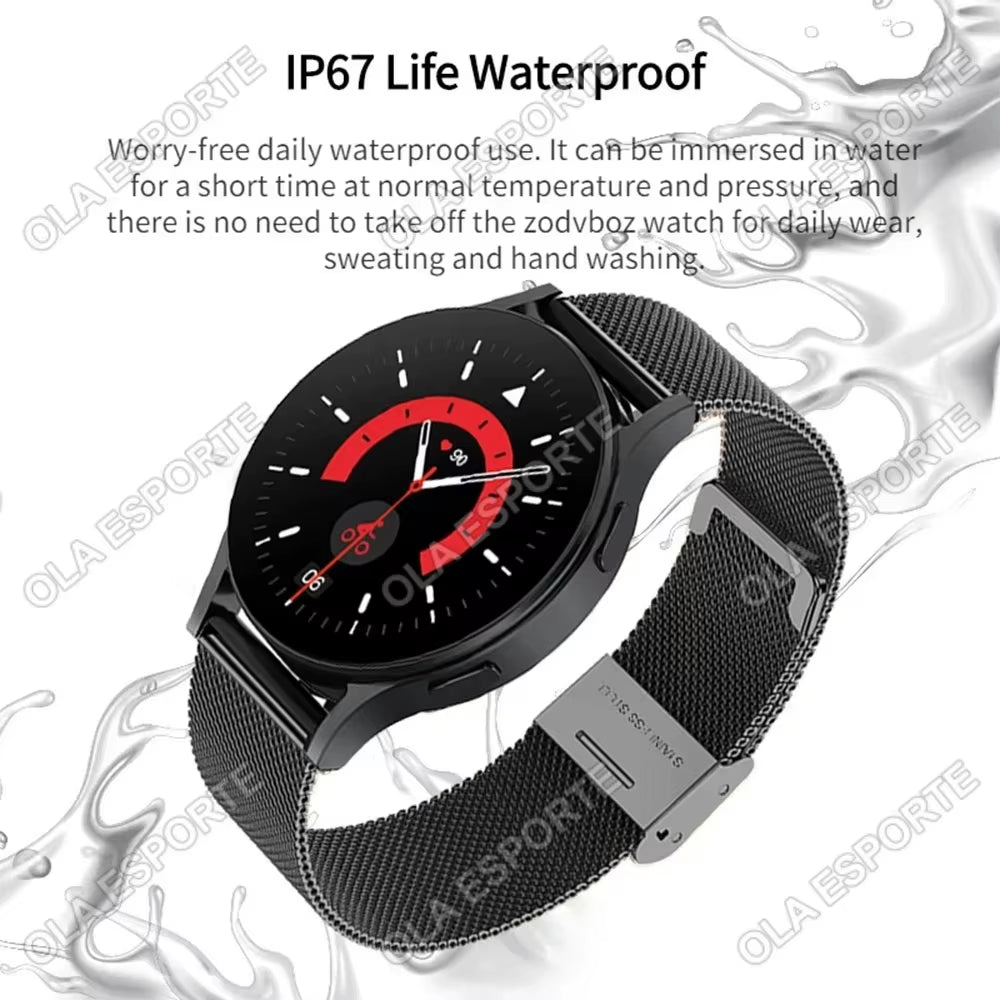 2024 New Smart Watch 6 Pro Full Touch Blood Pressure Blood Oxygen Bluetooth Call Waterproof Smartwatch Men Women for Android IOS