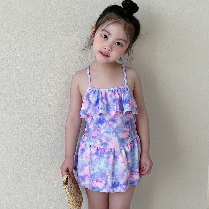 Holiday Flower Rope Baby's Swimsuit