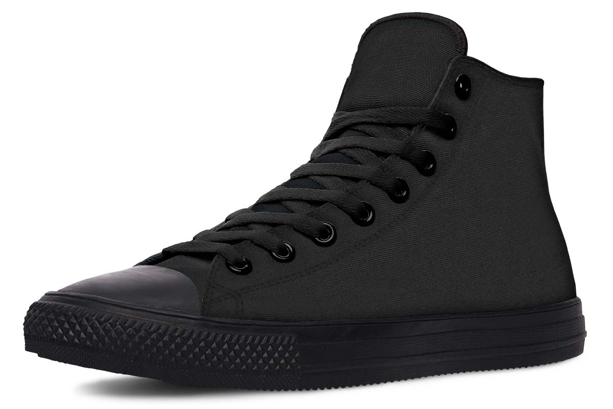 Printed Couple High-top Canvas Shoes