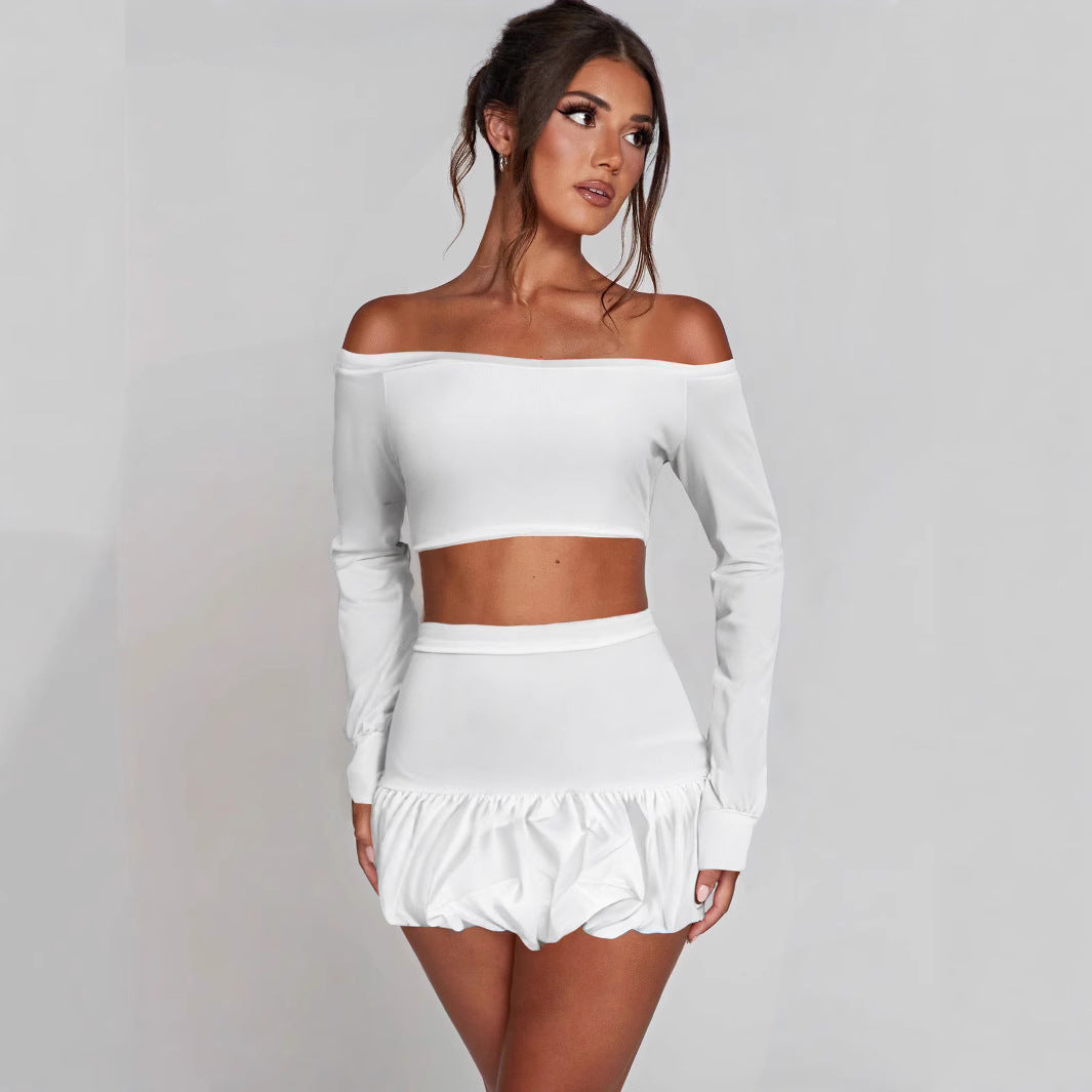 European And American-style Sexy Midriff-baring Top