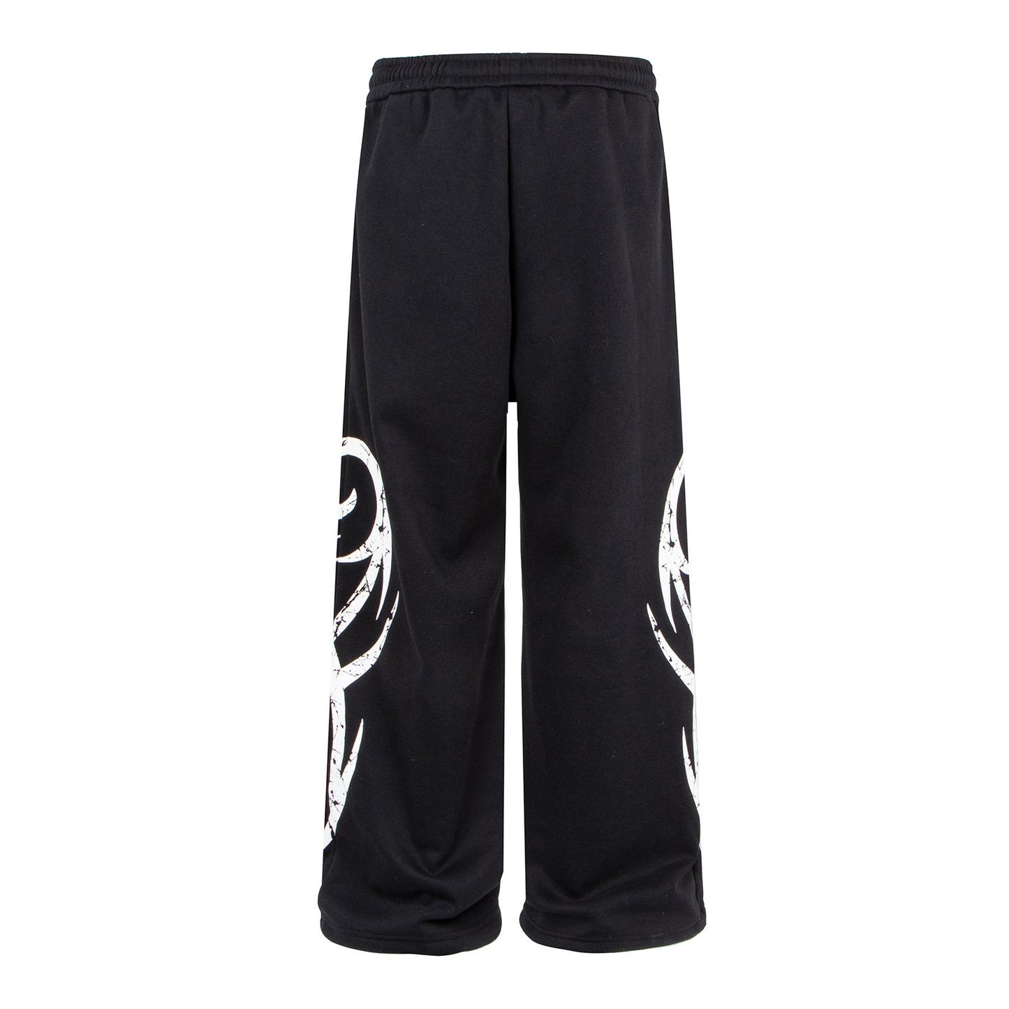 Retro Floral Print Jazz Street Dance Sweatpants