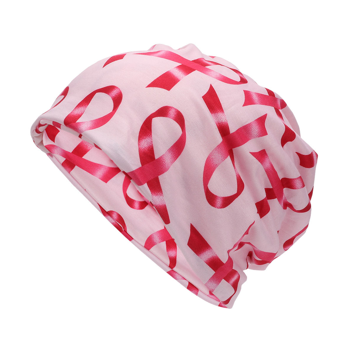 Breast Cancer Awareness Day Patterned Headscarfhat