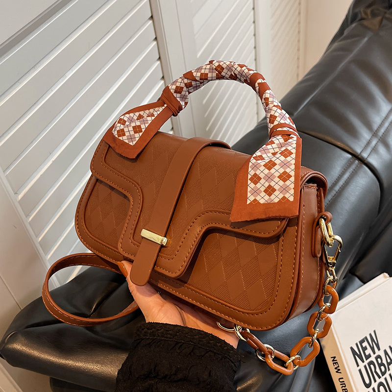 Ny Populær Populær Crossbody Lille Firkantet Taske