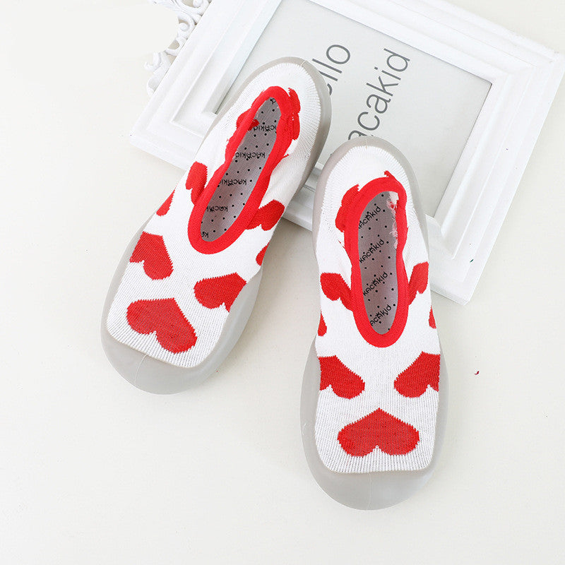Non-slip Parent-child Soft Sole Shoes Indoor And Outdoor