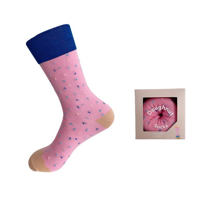 Neway Doughnuts Cotton Socks