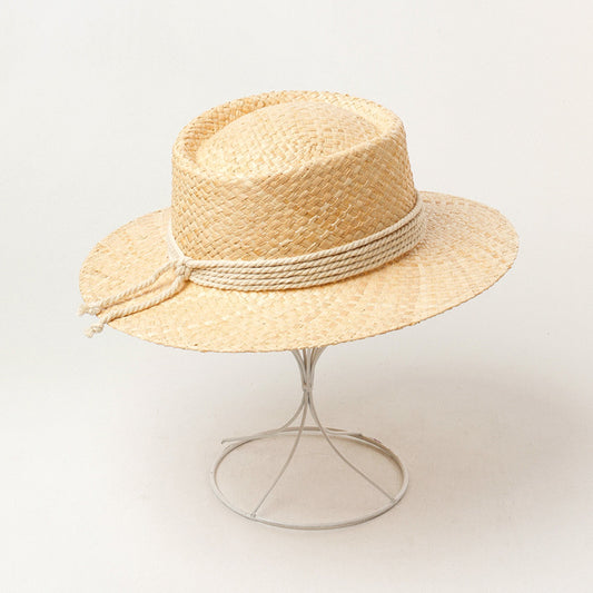 Tourist Beach Sun Protection Sunshade Straw Hat