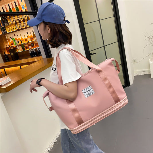 Dry-wet Separation Portable Shoulder Bag