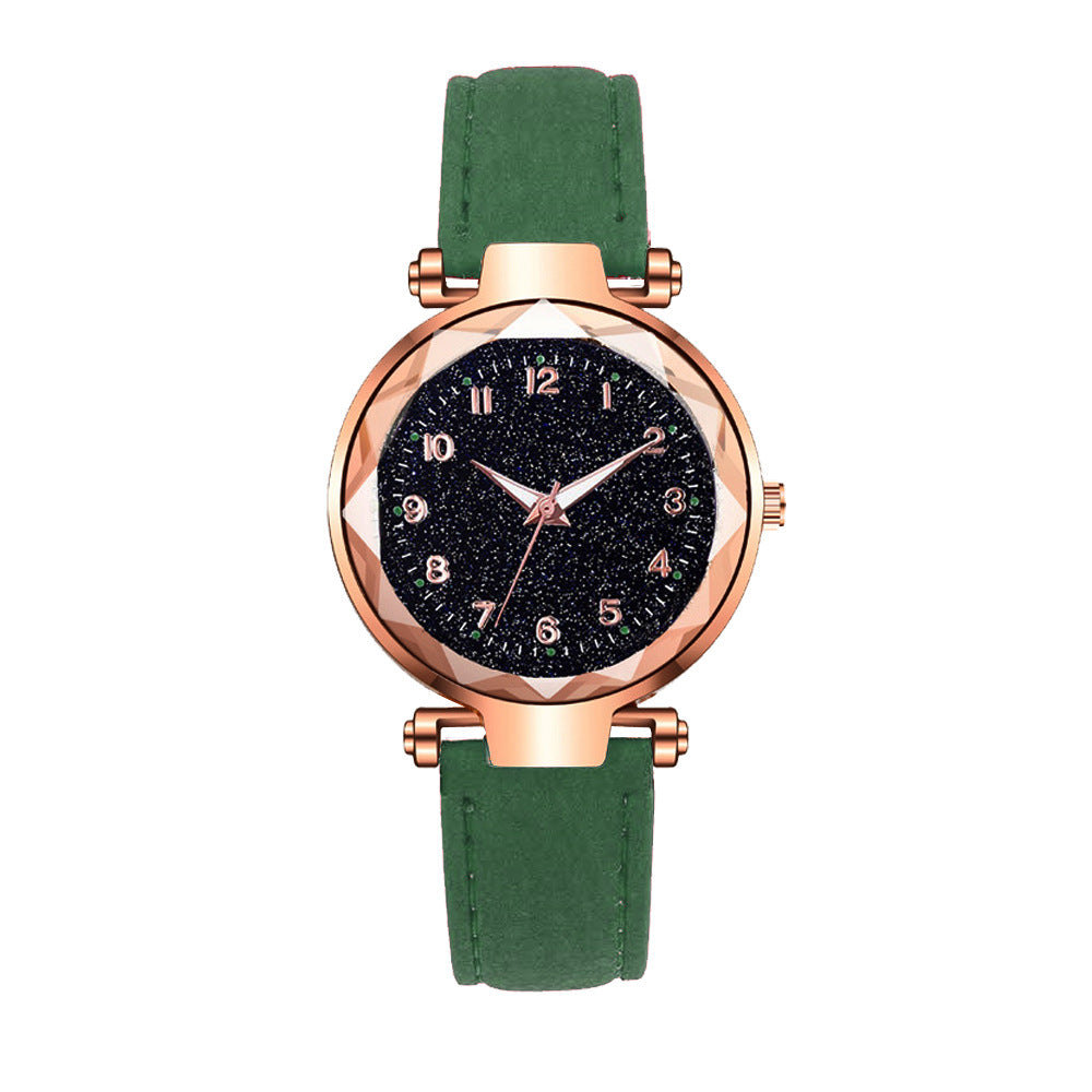 Fashion Starry Sky Trend Casual Student Watch