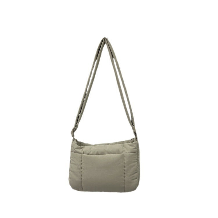 Lightweight Minority Simple Casual Nylon Cloth Small Cute One-shoulder Crossbody Small Square Bag