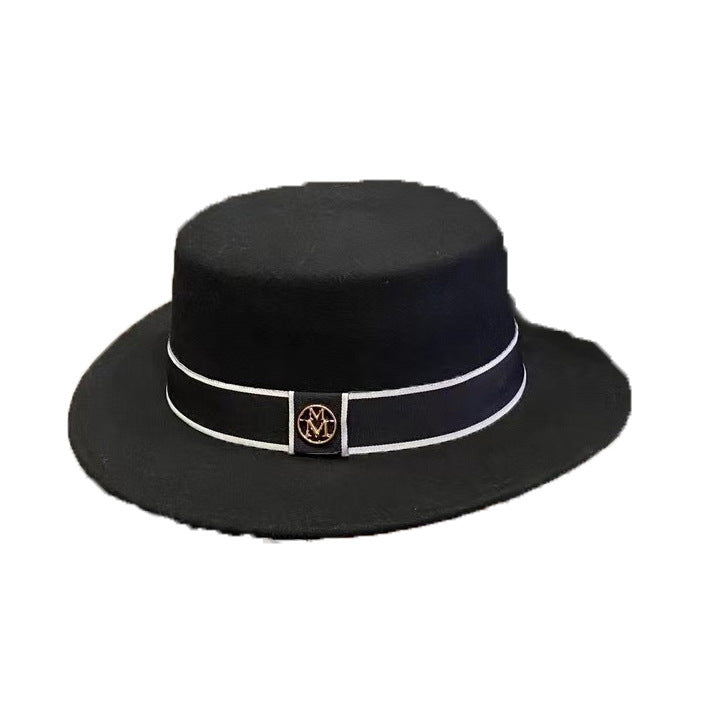 Retro flad tophat filthat til kvinder