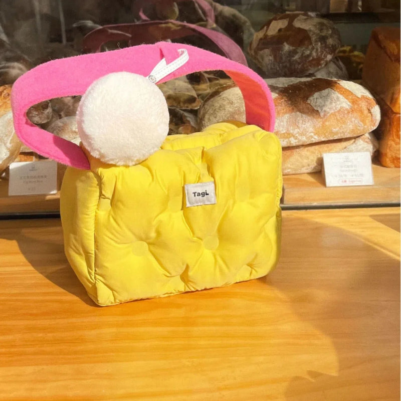 Simple Flower Bag Corduroy Fabric Hand-held Mommy Bag Hand-held