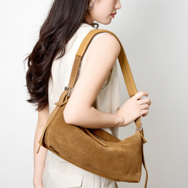 Versatile High-end Leather Crossbody Bag For Women
