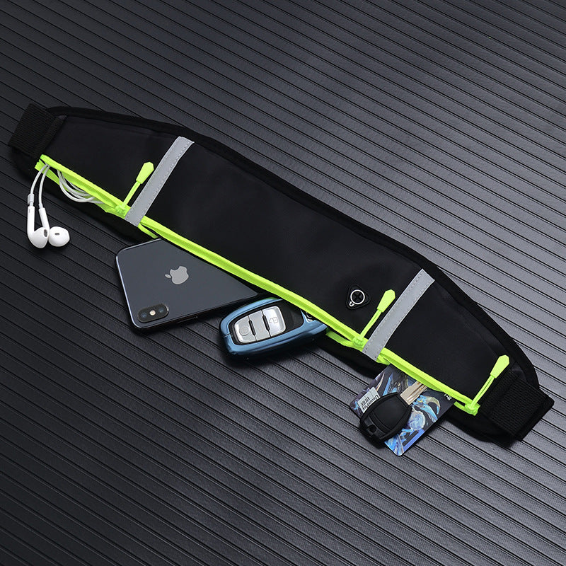 Ultra-thin Sports Waist Bag Running Mobile Phone Bag Outdoor Waterproof Invisible Mini