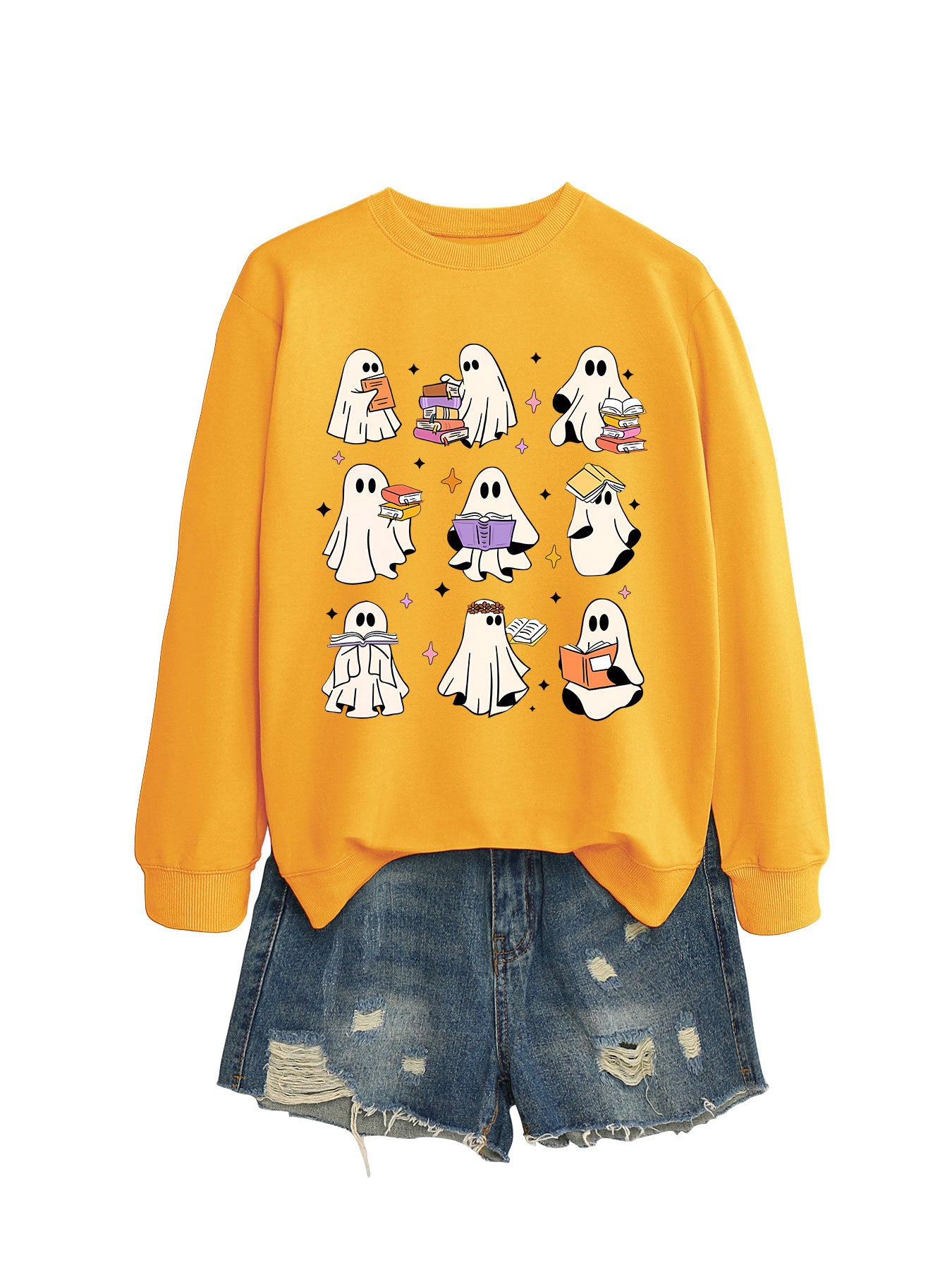 Reading Printed Sweater For Women