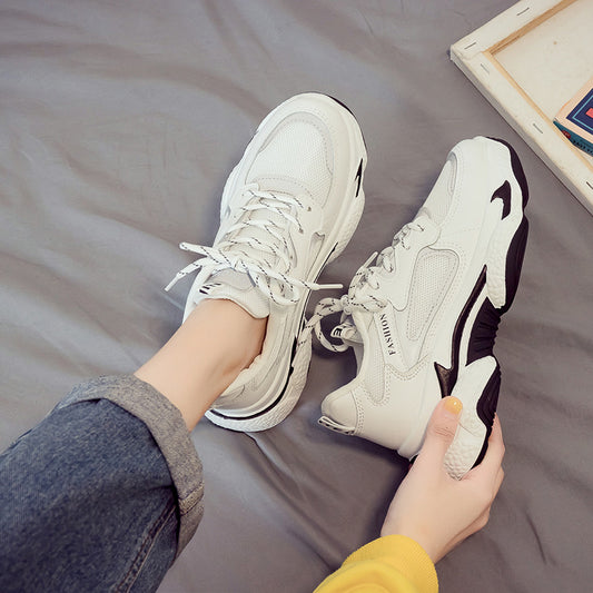 Daddy Shoes Female Spring Net Celebrity Ins Super Fire