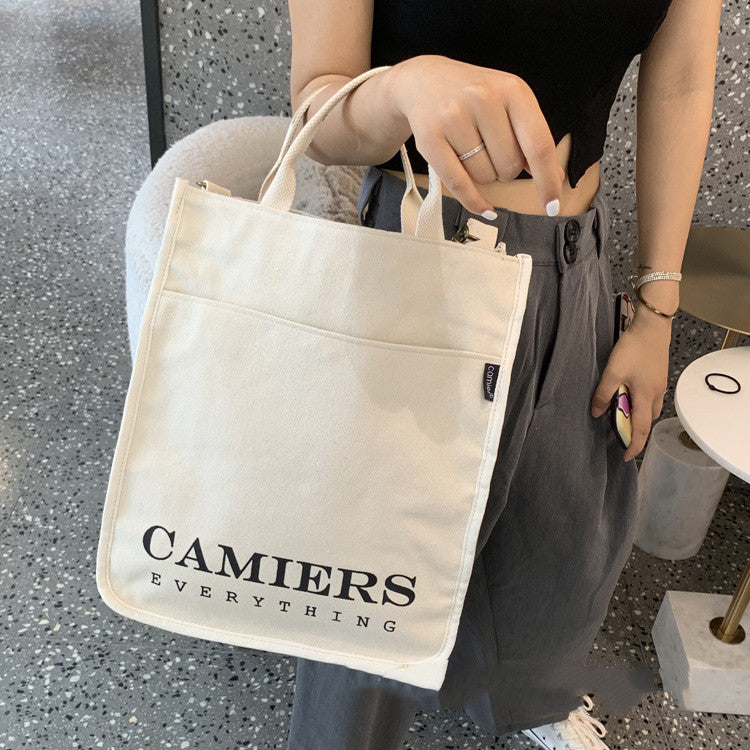 New Women's Large Capacity Messenger Canvas Bag