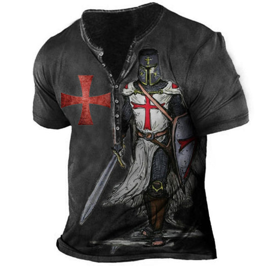 T-Shirt Hip Hop Digital 3D Print Top