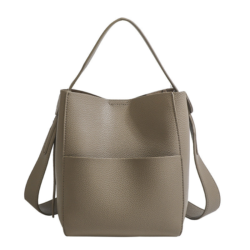 Special-interest Design Bucket All-match Messenger Bag
