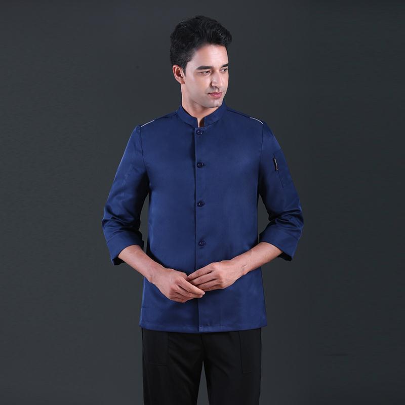 Chef's Work Clothes With Seven-cent Sleeves
