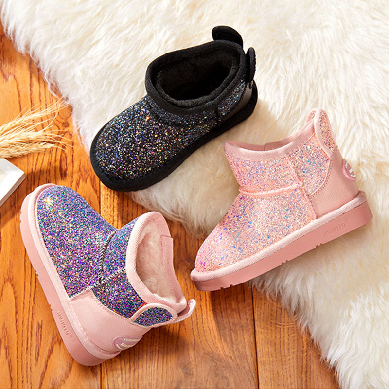 Children's Short Boots Baby  Snow Cotton  Winter Shoes