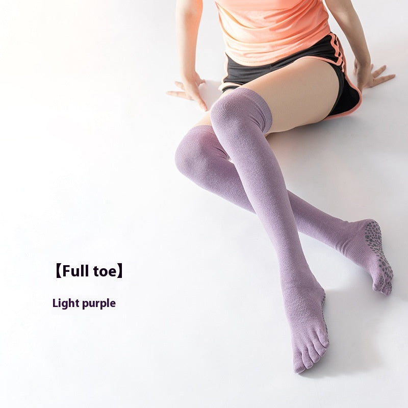 Yoga Socks Over The Knee Full Finger Half Finger Long Tube