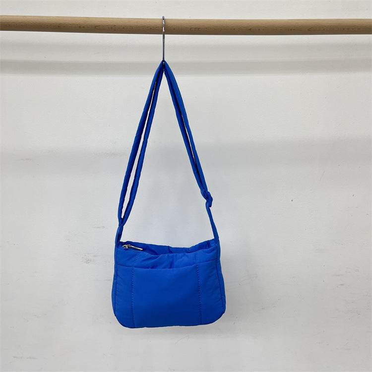Lightweight Minority Simple Casual Nylon Cloth Small Cute One-shoulder Crossbody Small Square Bag