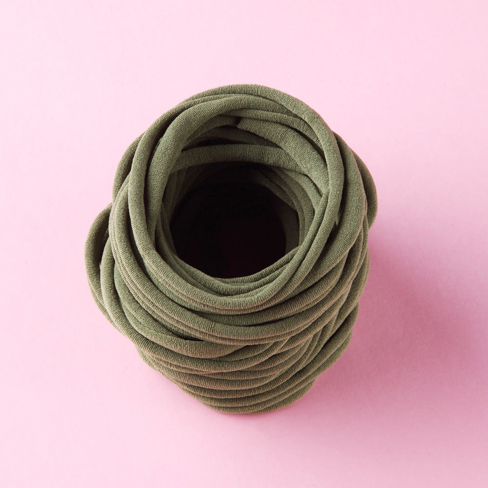 European And American INS Seamless Nylon Fine Hair Band Children's Hair Ring Handmade DIY Baby Headband