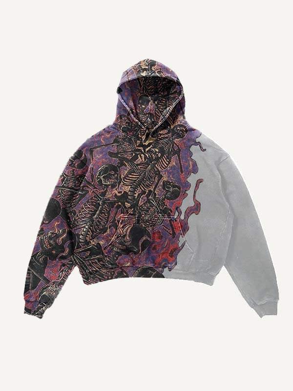 Fashion Casual Printed Polyester Sweater