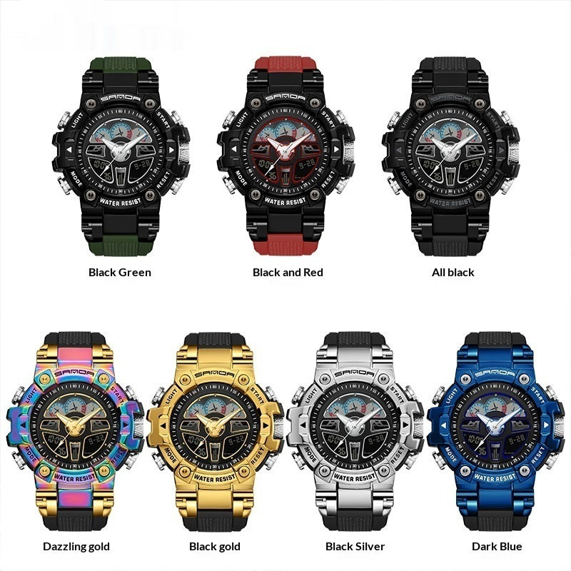 Trendy Waterproof Multi-function Digital Watch For Students