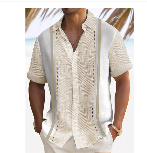 Men’s Casual Summer Shirt – Short Sleeve