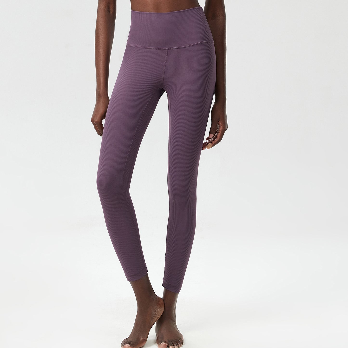 Women's Plus Size Viscoelastic Leggings With Tight Base
