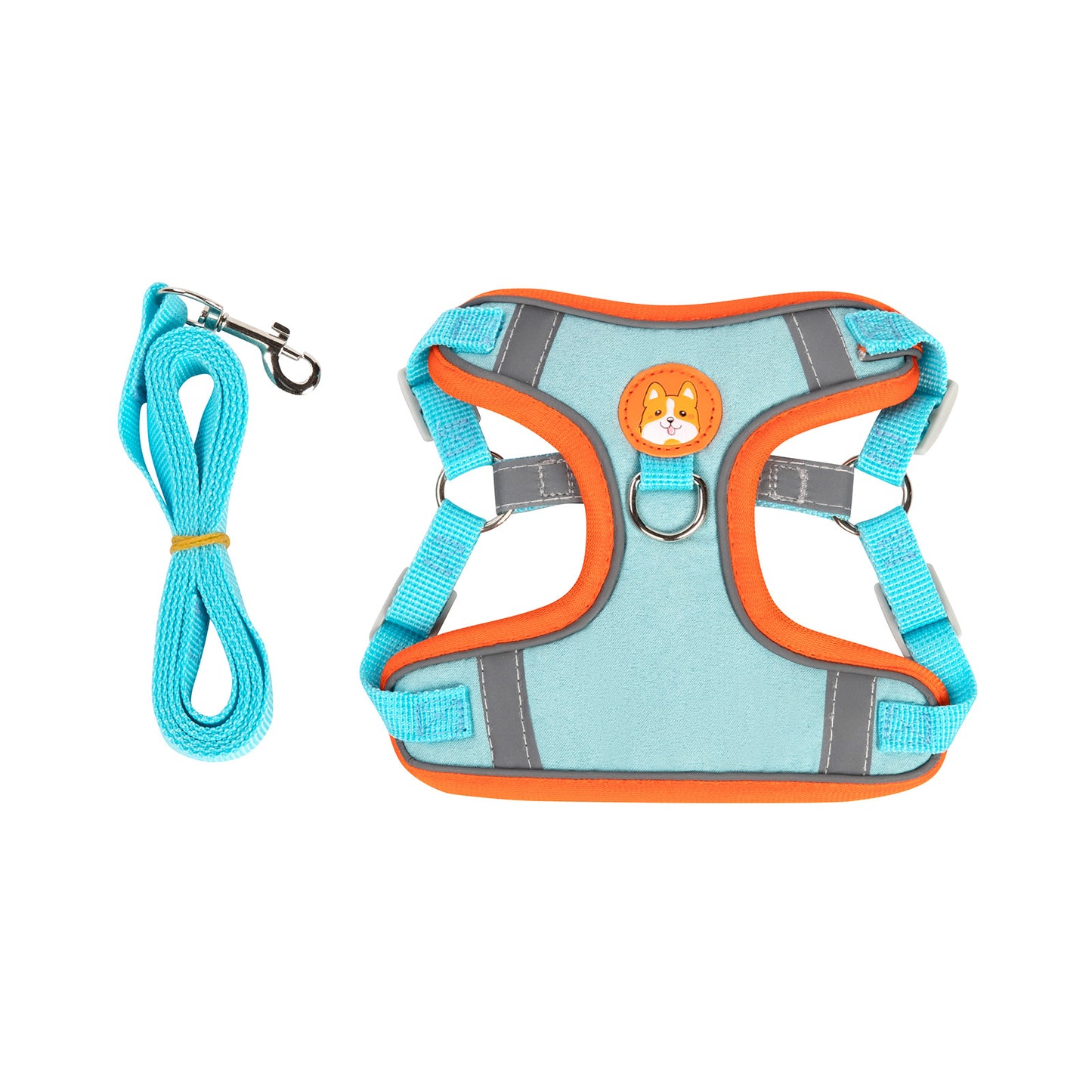 Dog Haulage Rope Package Adjustable Anti Breaking Loose Vest Pet Harness