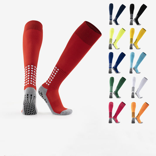 Thickened Running Long Tube Glue Dispensing Non-slip Wear-resistant Over The Knee Athletic Socks