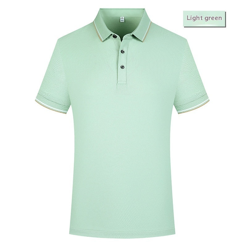 Polo Shirt Lapel Short Sleeve