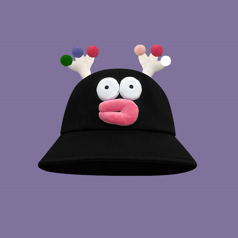 Spring And Summer Cute New Cartoon Frog Fisherman Hat