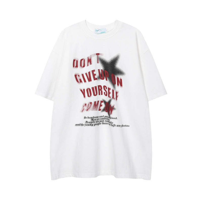 Men's Fashion Round Neck Cotton T-shirt