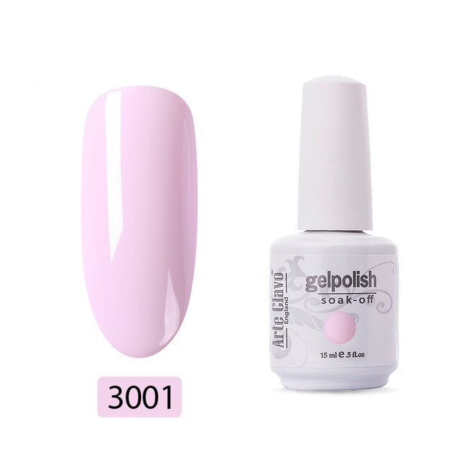 15ML Nail Gel Summer Series Colorful Soak Off UV