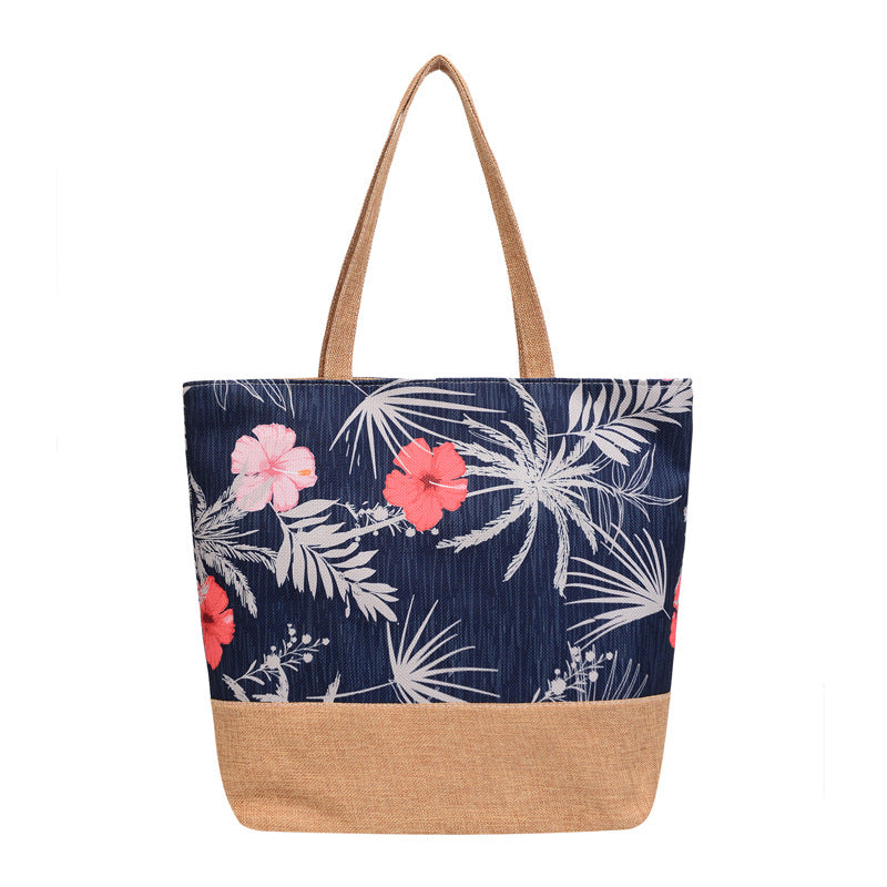 Women's Canvas Handbag Casual Simple Shoulder
