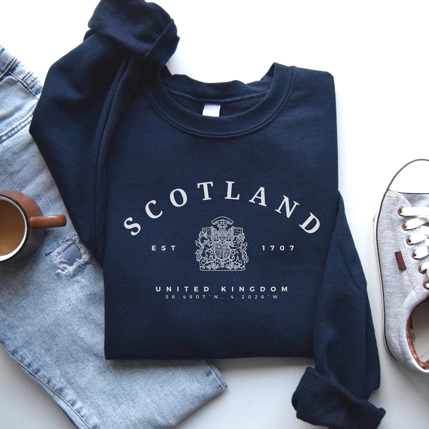 Women's Fashion Personalized Printed Sweater