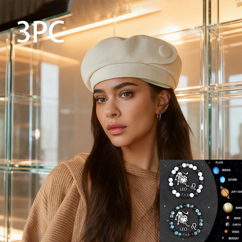 British-style Casual Painter Hat That Is Versatile And Can Show Off Your Face