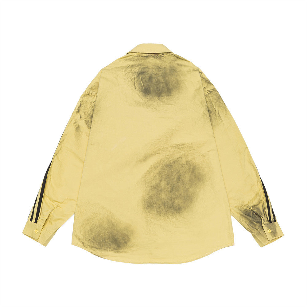 Distressed Dirty Shirt For Men And Women Spring And Autumn Loose Casual