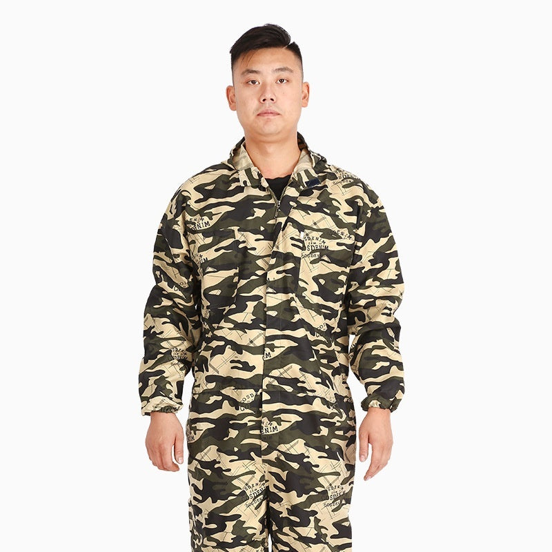 Jumpsuit Overalls Long Sleeve Antifouling Dustproof Tooling