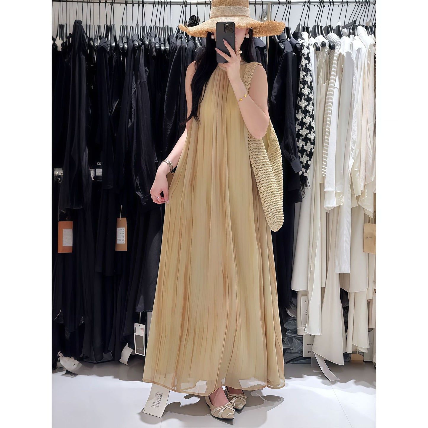 Strapless Tie-Dye Dopamine-Infused Stunning Evening Gown Long Dress