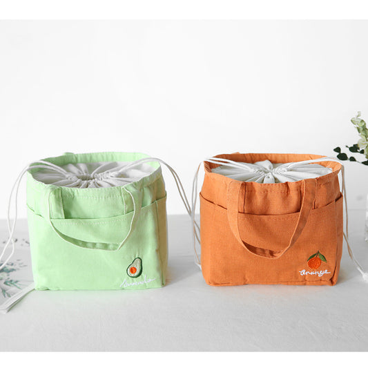 Cute And Large-capacity Heat Preservation Hand-carried Rice Bag
