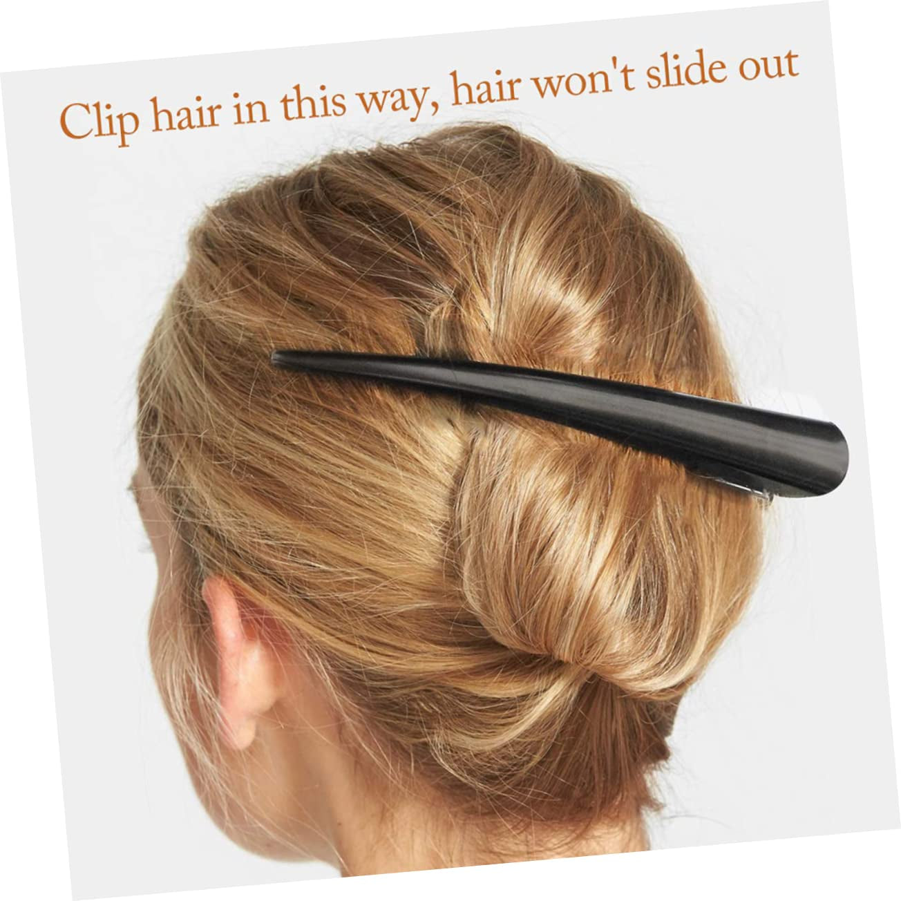 8Pcs Seamless Duckbill Clips for Hair Partitioning Non-Damaging Alligator Hair Clips for Thick Curly Styling for and Home