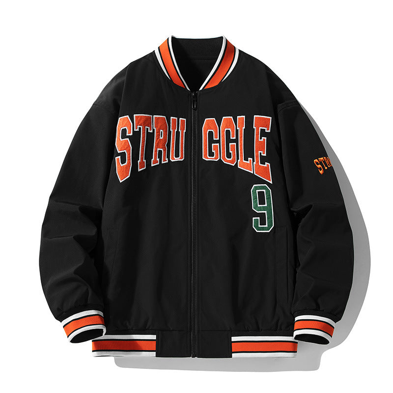 Men's Jacket Teenagers Couple Loose Casual Outside