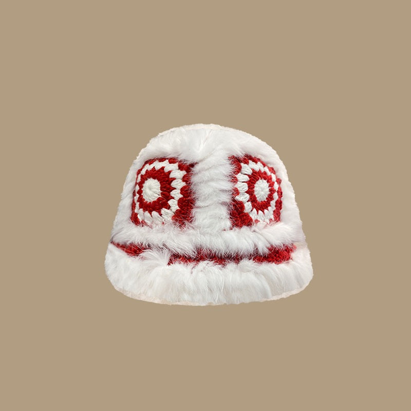 Autumn And Winter Warm Hand Knitted Wool Fisherman Hat