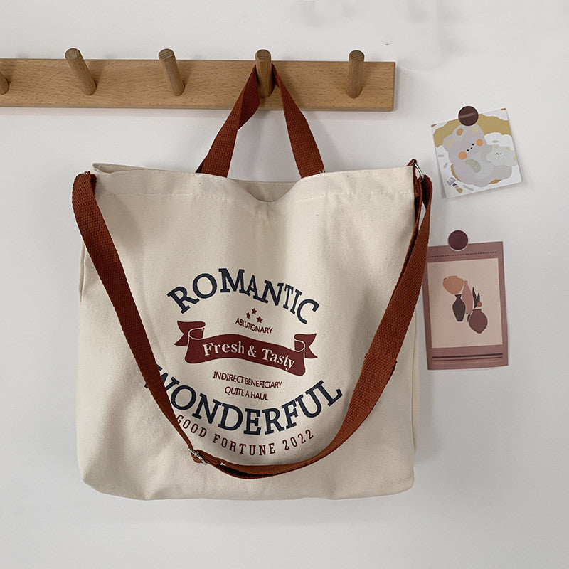 Crossbody Canvas Bag Tote Shoulder