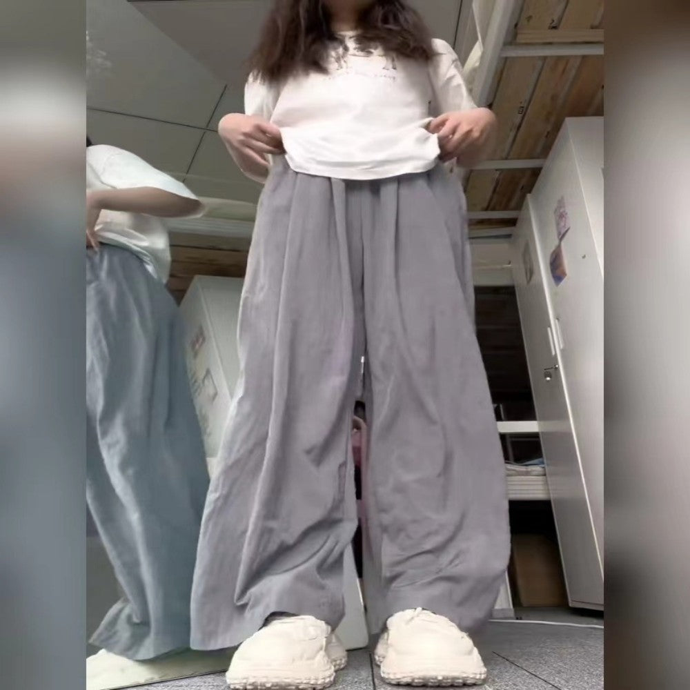 Loose Casual Pants For Women All-matching Comfortable Slimming Trousers