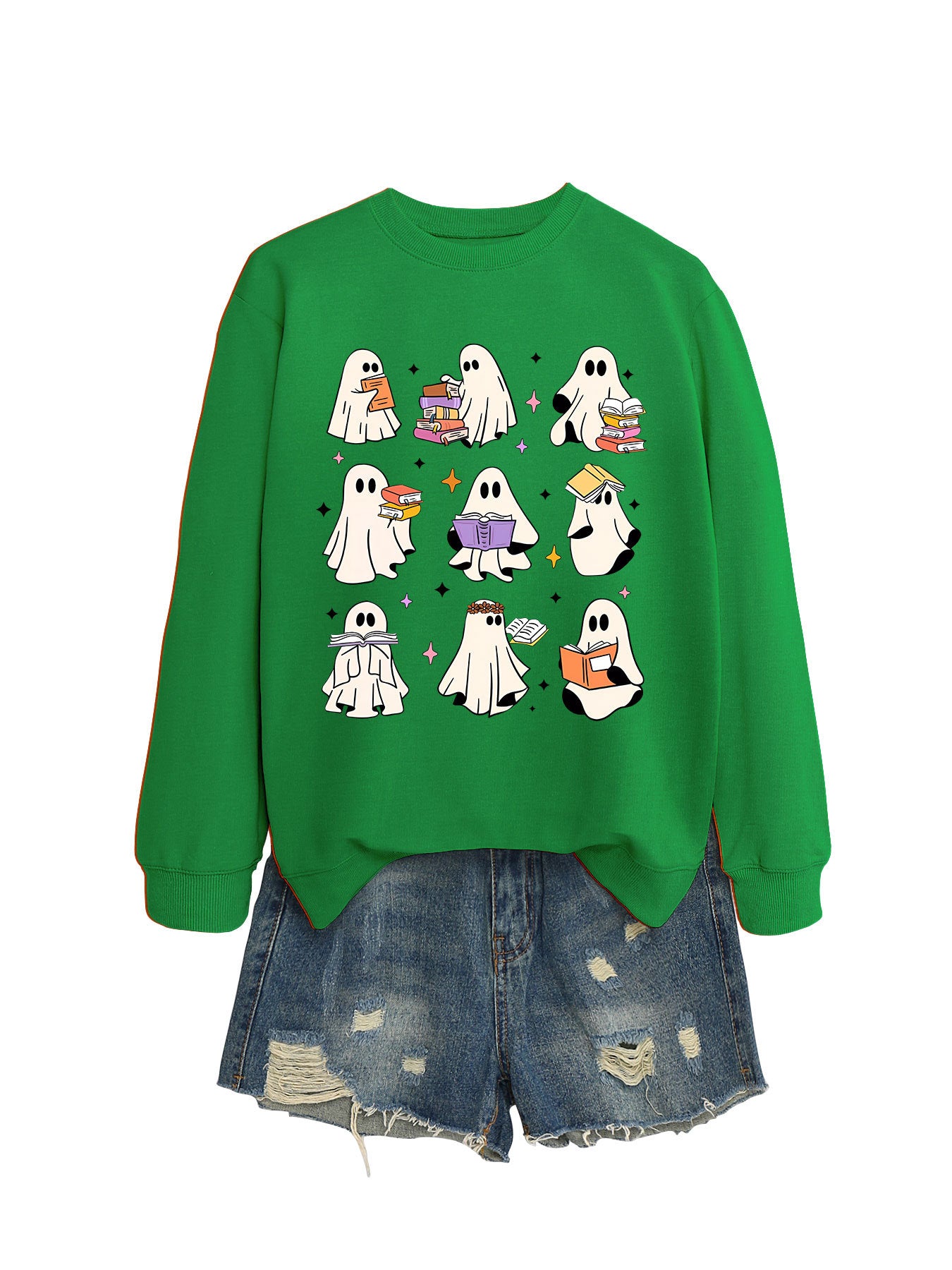 Reading Printed Sweater For Women